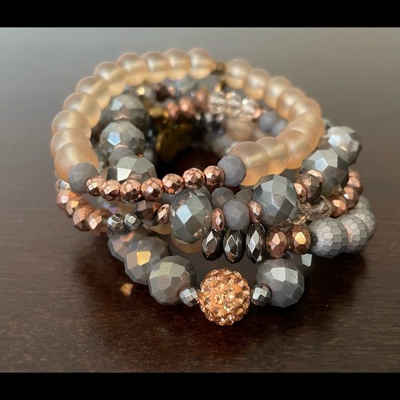 NWOT Erimish “Tart” Stack Bracelet Set - Picture 2 of 8